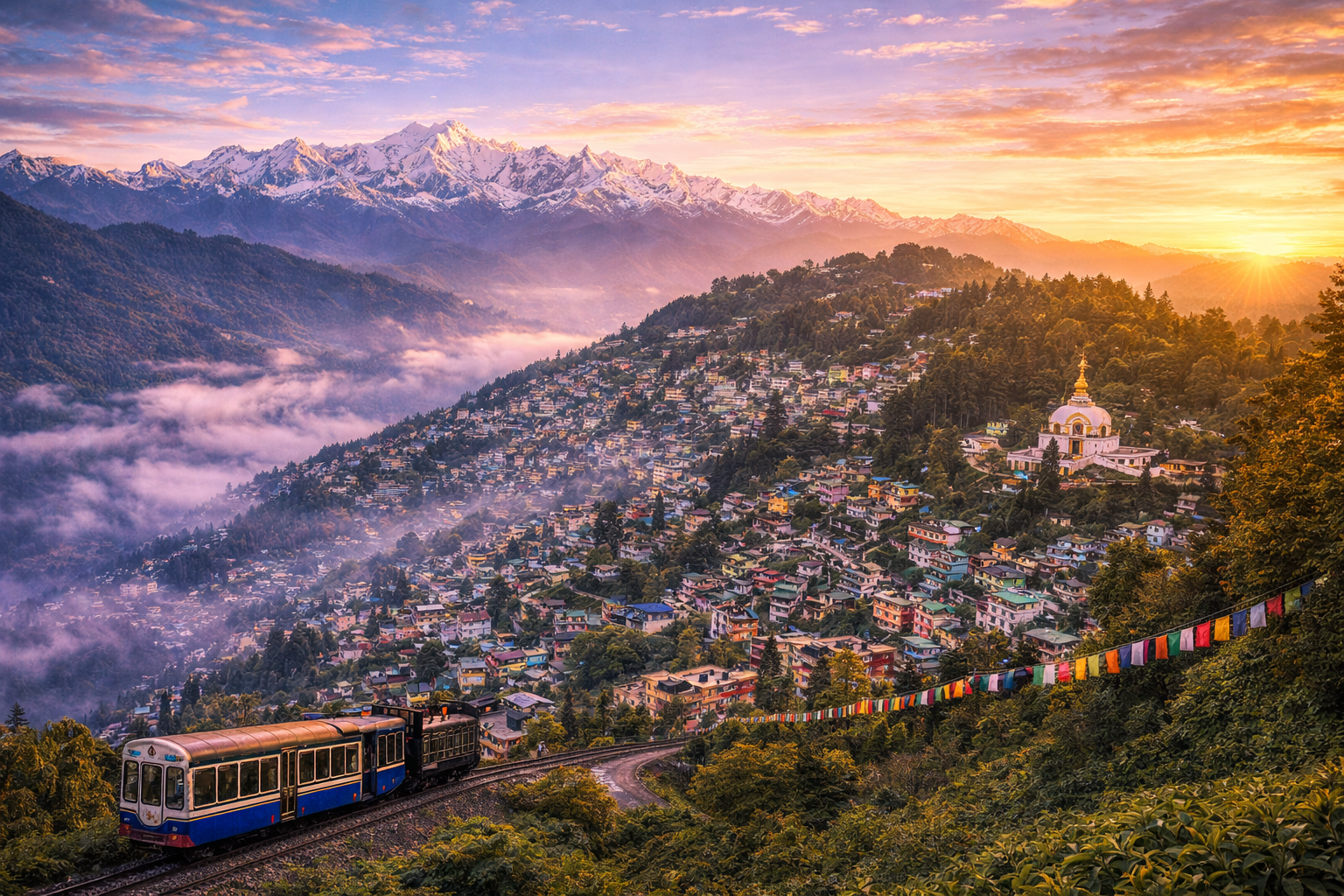 Darjeeling (3N/4D) via Mirik